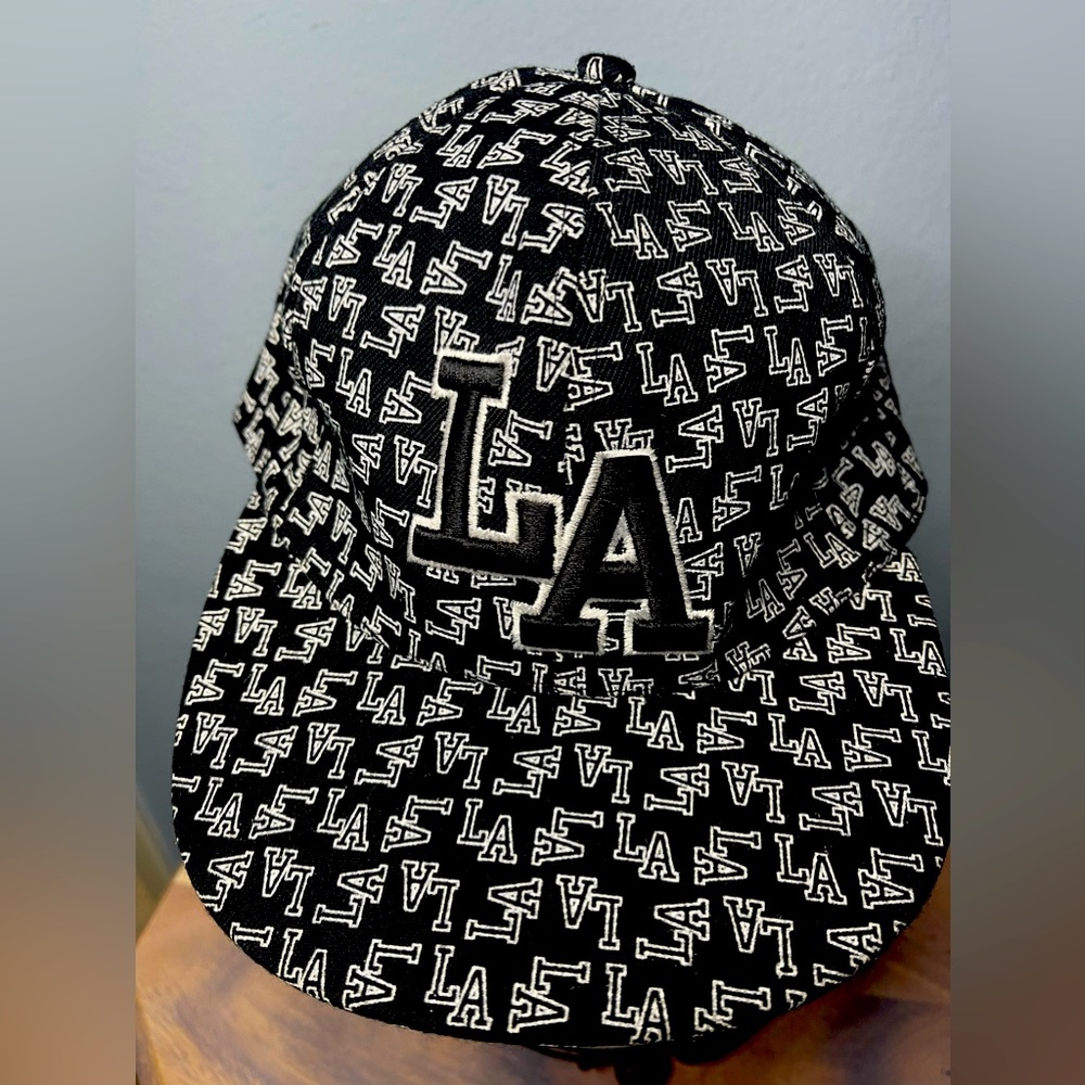 Los Angeles Lakers all over print hat size LARGE